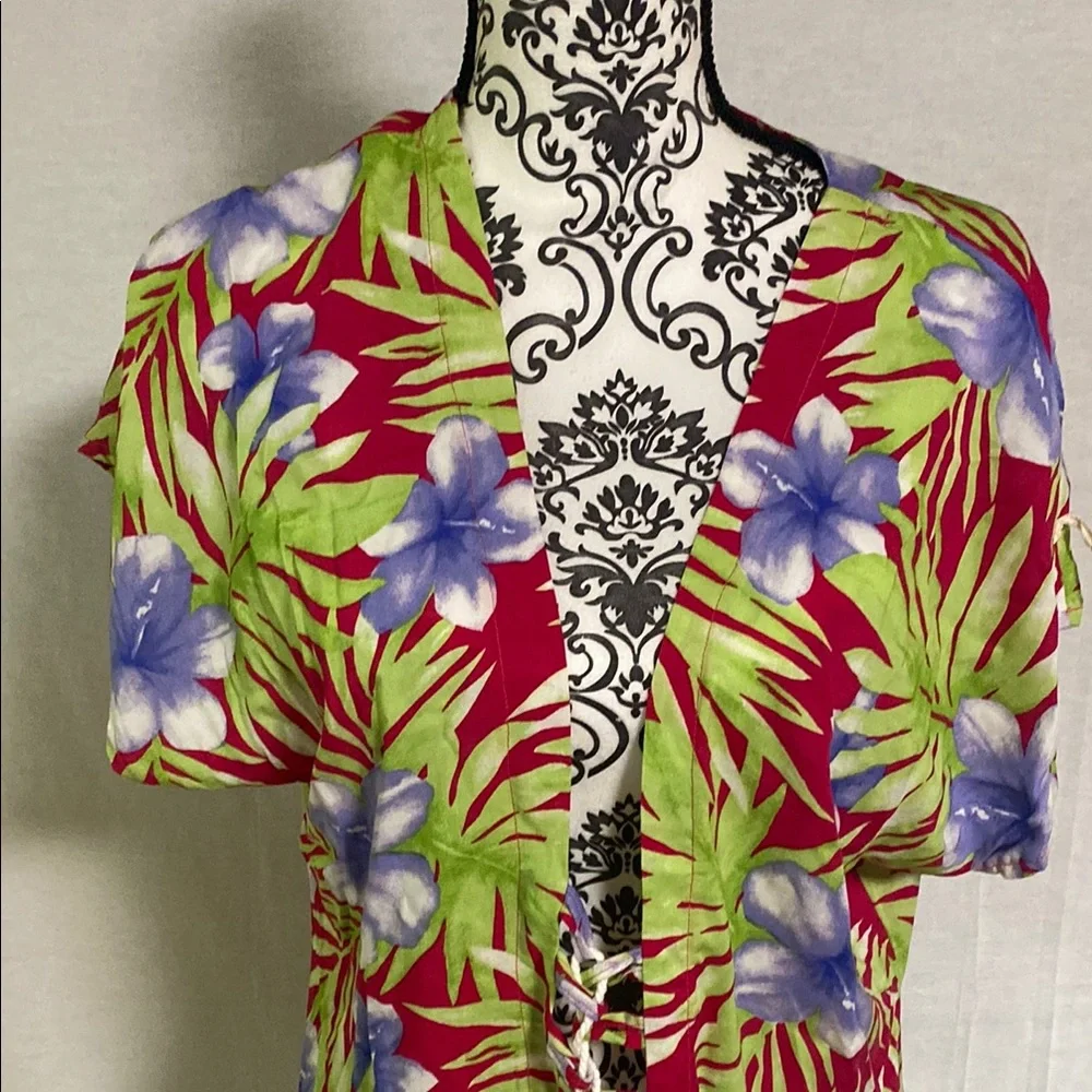 Mar’Vik Tropical Floral Women's Swim Cover-Up